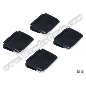 Klima/Kalorifer Izgara Kulpu W166 X166 Set:4ad Ön Siyah